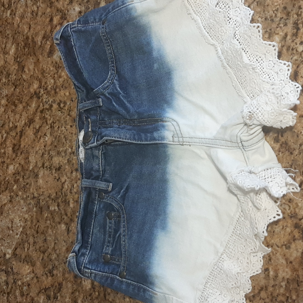 Free people denim shorts